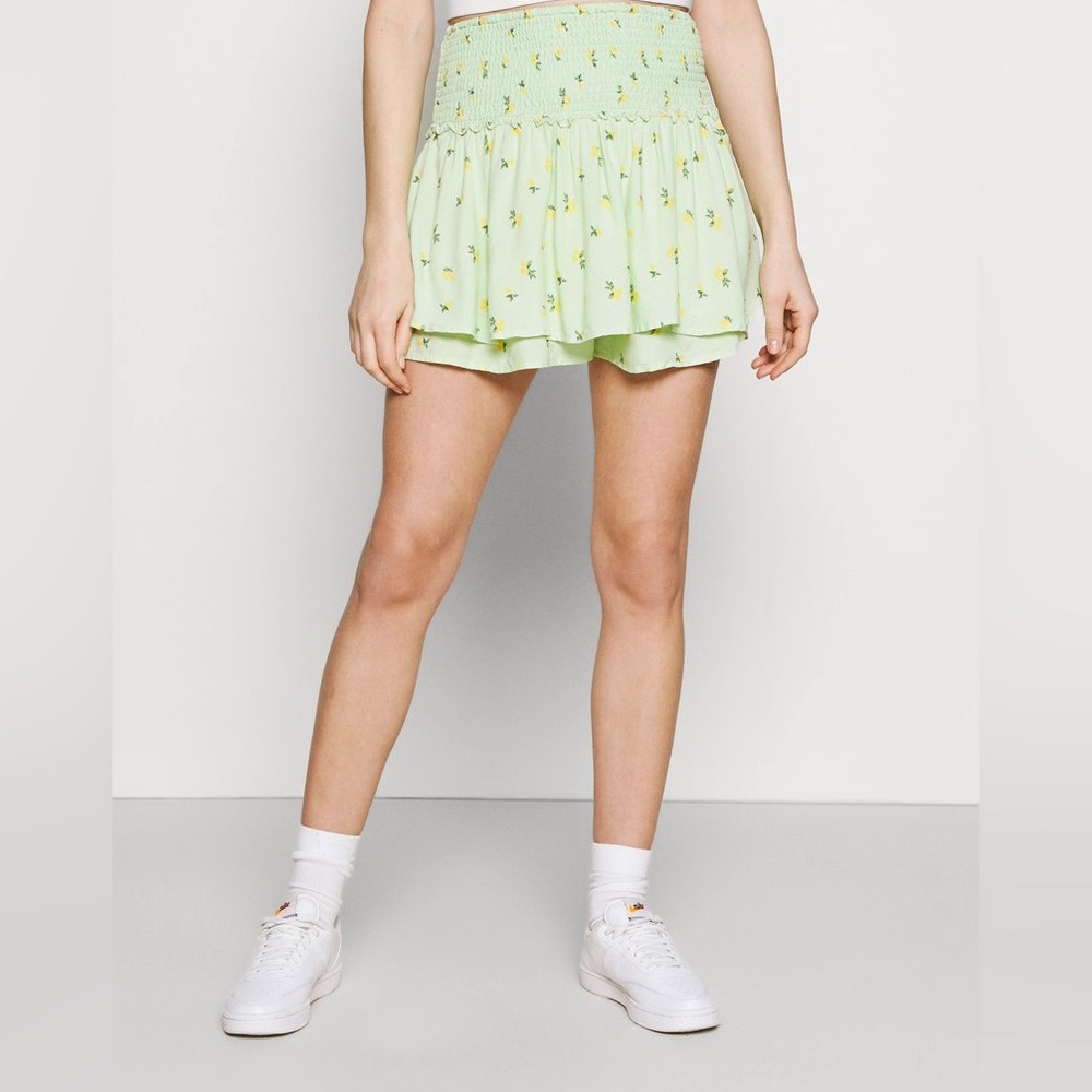 Lime Green Lemon Hollister Matching Set | Summer outfit | Matching Set